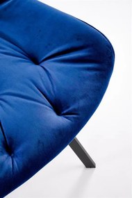 OTOČNÁ JEDÁLENSKÁ STOLIČKA TIARA MODRÁ