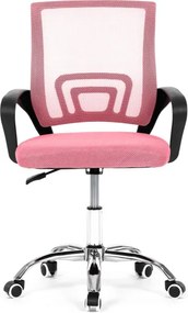 Detská otočná stolička ružová KA-L103 PINK