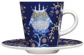 Iittala Šálka na espresso s podšálkou Taika, blue