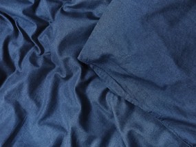 Bavlnené obliečky CALMORA tmavomodré Rozmer obliečky: 2 ks 70 x 90 cm | 200 x 220 cm