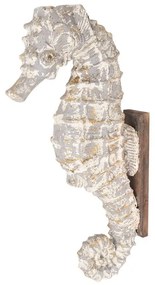 Nástenná dekorácia morský koník - 16 * 44 * 83 cm
