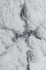 Koberec Rabbit 3D Carving GREY/WHITE 2 rozmery koberec: 160x220 cm