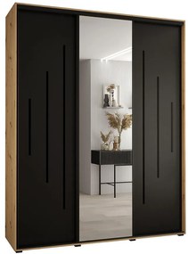 Skriňa 45 Canaris 13 190 artisan/čierna/čierna