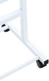 Stojace zrkadlo Evoir 317226 - 151x39x39 cm - Biela