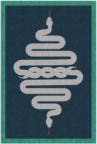 Umývateľný koberec's nízkym vlasom Venom by Jonathan Adler