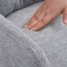 Jedálenská stolička Pickett - látka - šedá