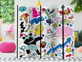 Artgeist Paraván - Energetic Panda II [Room Dividers]