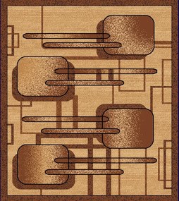 TA Koberec A403A HNEDÝ ATLAS PP BGX Rozmer: 100x200 cm