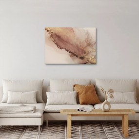 Obraz - Zlaté trblietky (70x50 cm)