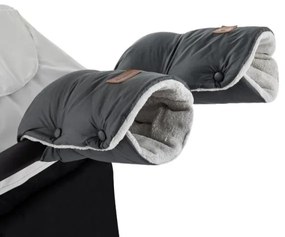 PETITE&MARS - SADA Detský fusak 3v1 JIBOT + rukávniky na kočiar JASIE šedá