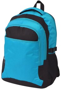 Školský batoh, 40 l, čierno-modrý