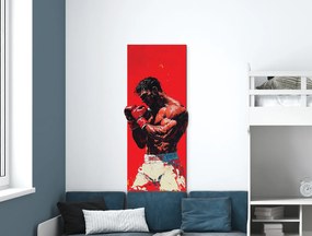 drevko |  Obraz na stenu Červený ring  55 x 24 cm