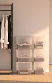 5Five® 2. akosť - Úložný box ALL IN BOX s deleným vekom, 34l - 38 x 45,5 x 31 cm