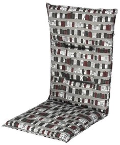 Doppler SPOT 2910 vysoký - polster na záhradnú stoličku a kreslo, bavlnená zmesová tkanina