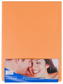 Plachta posteľná mandarínková superstretch, Plachta 90 (100)x200