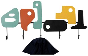 Art Shapes vešiak na kabáty viacfarebný