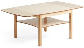 Skladací konferenčný stolík MARATHON, 1350x800 mm, breza