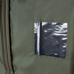 Tmavozelený obal na obleky Compactor Basic, výška 100 cm
