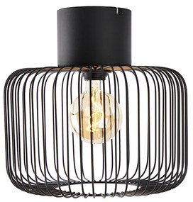 Dizajnové stropné svietidlo čierne - Baya