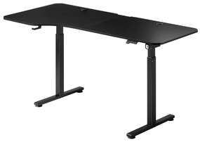 Juskys Kancelársky stôl Office 160 x 75 cm - čierny