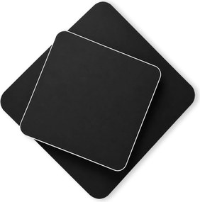 Toolight Toolight, LED nástenné svietidlo, 6cm, 8W, 3000K, 500lm, LHJ123-W, čierna matná, OSW-03277