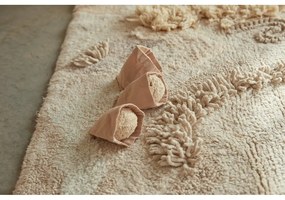 Béžový bavlnený detský hrací koberec 140x200 cm Seabed – Lorena Canals