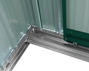 Záhradný domček BestBerg ZDB-2Z / 2,5 m² / 194 x 131 x 184 cm / zelený