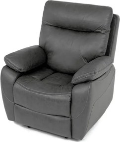 Polohovacie kreslo sivé, elektrické TV-4094 GREY3