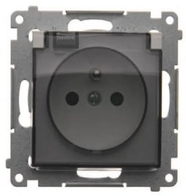 DGZ1BZ/11 Zásuvka odolná voči striekajúcej vode biely