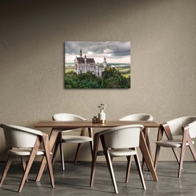 Obraz - Zámok na skalách (70x50 cm)