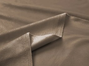 Biante Zamatový záves Velvet Prémium SVP-034 Kávovo hnedý - šírka 135 cm 135x140 cm