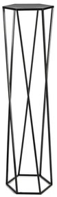 Stojan na kvety 100x24 cm čierna