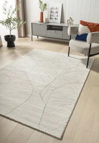 Koberec CREATION AVALON krémový / strieborný