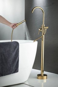 Rea Lungo, voľne stojaca batéria h-1105, zlatá lesklá, REA-B7499