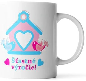 Sablio Hrnček Šťastné výročie 2 - 890 ml - XXL