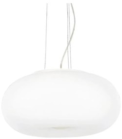 Ideal Lux - Luster na lanku ULISSE 3xE27/60W/230V pr. 52 cm biela