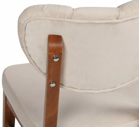Sada jedálenských stoličiek Elma Beige, 2 ks