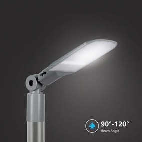 BRILAGI - LED vonkajšia pouličná lampa URBANLIGHT LED/100W/230V sivá IP65