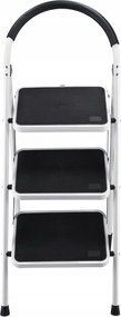 CROWNMAN Skladací domový rebrík 3-stupňový