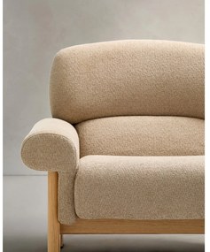 Béžové ženilkové kreslo Nema – Kave Home