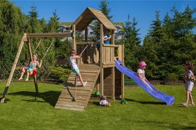 Marimex | Detské ihrisko Marimex Play Basic 003 + modrá šmykľavka | 11640189