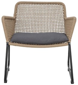 Sivo-béžové záhradné kreslo Mundo – Bloomingville