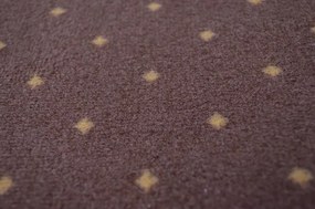 Kusový koberec AKTUA Mateio hnedý