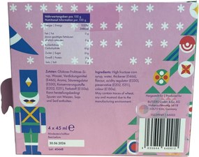 SANTA'S SYRUP SLEIGH Sada sirupov 45 ml 4 ks