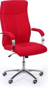 Kancelárske kreslo LUGO TEX, červená