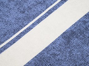 Obliečky z Renforcé bavlny BLUE LINE modré Rozmer obliečky: 70 x 90 cm | 140 x 200 cm