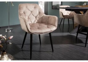 Stolička 41178 Milano Zamat Champagner  - Komfort-nábytok