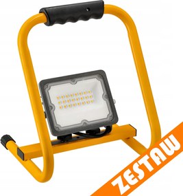 SADA HALOGENOVÝ LED ROZSVETL 20W VODONEPROPUSTNÝ VONKAJŠÍ IP65 + STOJÁT