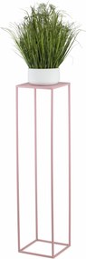 STOJAN NA KVETINÁČ SIMPLE 100X24X24 CM RUŽOVÁ