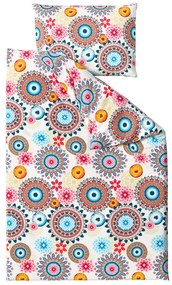 Obliečky z mikrovlákna GEOMANDALA farebné Rozmer obliečky: 70 x 90 cm | 140 x 200 cm